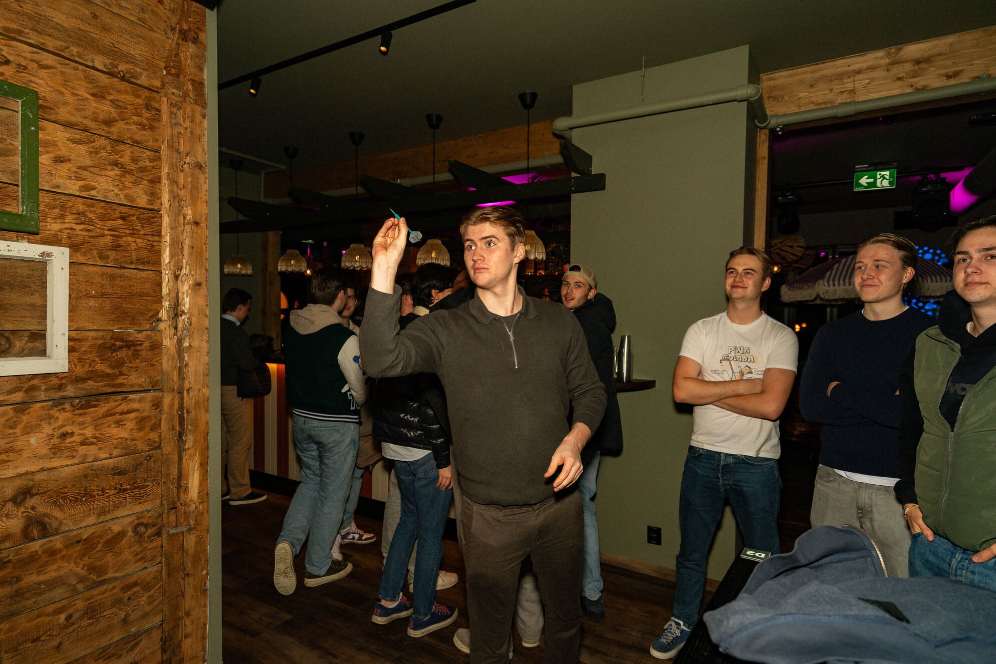 Digital dart hos ParkN — detalj